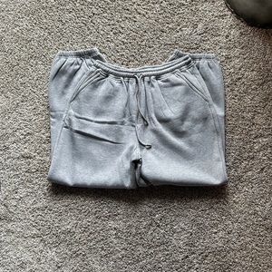 Naked Wardrobe The Statement Jogger Gray Size Large NEW